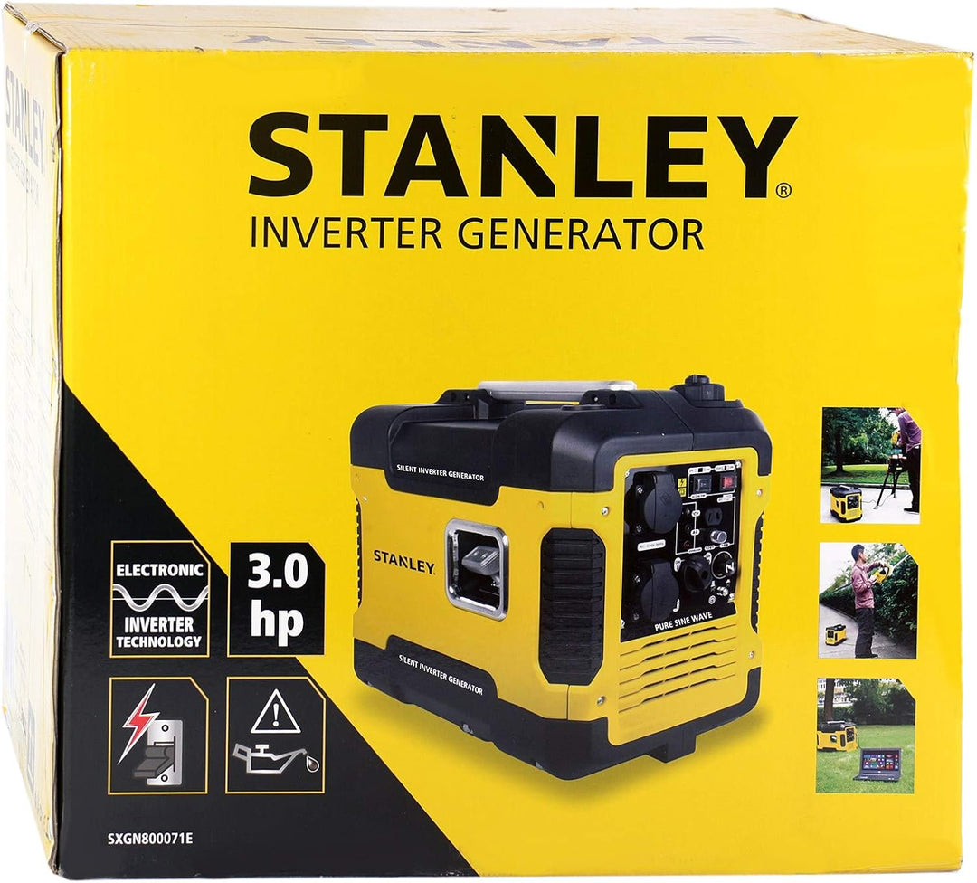 Stanley SIG 1900S INVERTER GENERATOR NOTSTROMGENERATOR AGGREGAT STROMERZEUGER, Multicolor