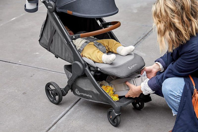 Ergobaby Metro+ Deluxe Kinderwagen Buggy mit Liegefunktion, Premium Kinder-Buggy ab Geburt bis 22kg,