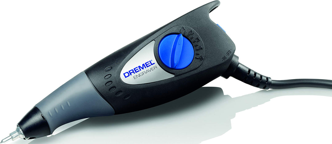 Dremel 290 Multifunktions Gravurgerät, 35 Watt, Multifunktionswerkzeug Set mit 2 Zubehören zum Gravi