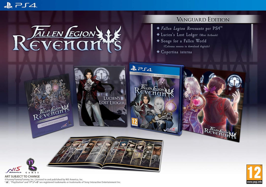 Videogioco Nis America Fallen Legion Revenants Vanguard Edition