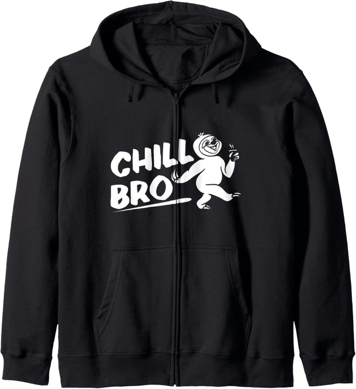 Chill Bro - Lustiger Affe mit Sonnebrille Geschenk Kapuzenjacke