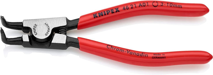 Knipex Sicherungsringzange für Aussenringe auf Wellen schwarz atramentiert, mit Kunststoff überzogen