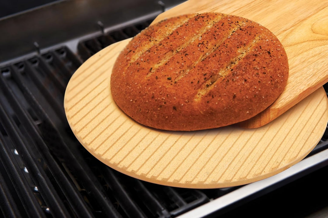 Broil King Grill-/Grillzubehör, Pizzastein Single, Edelstahl, 5 x 5 x 5 cm, 69814