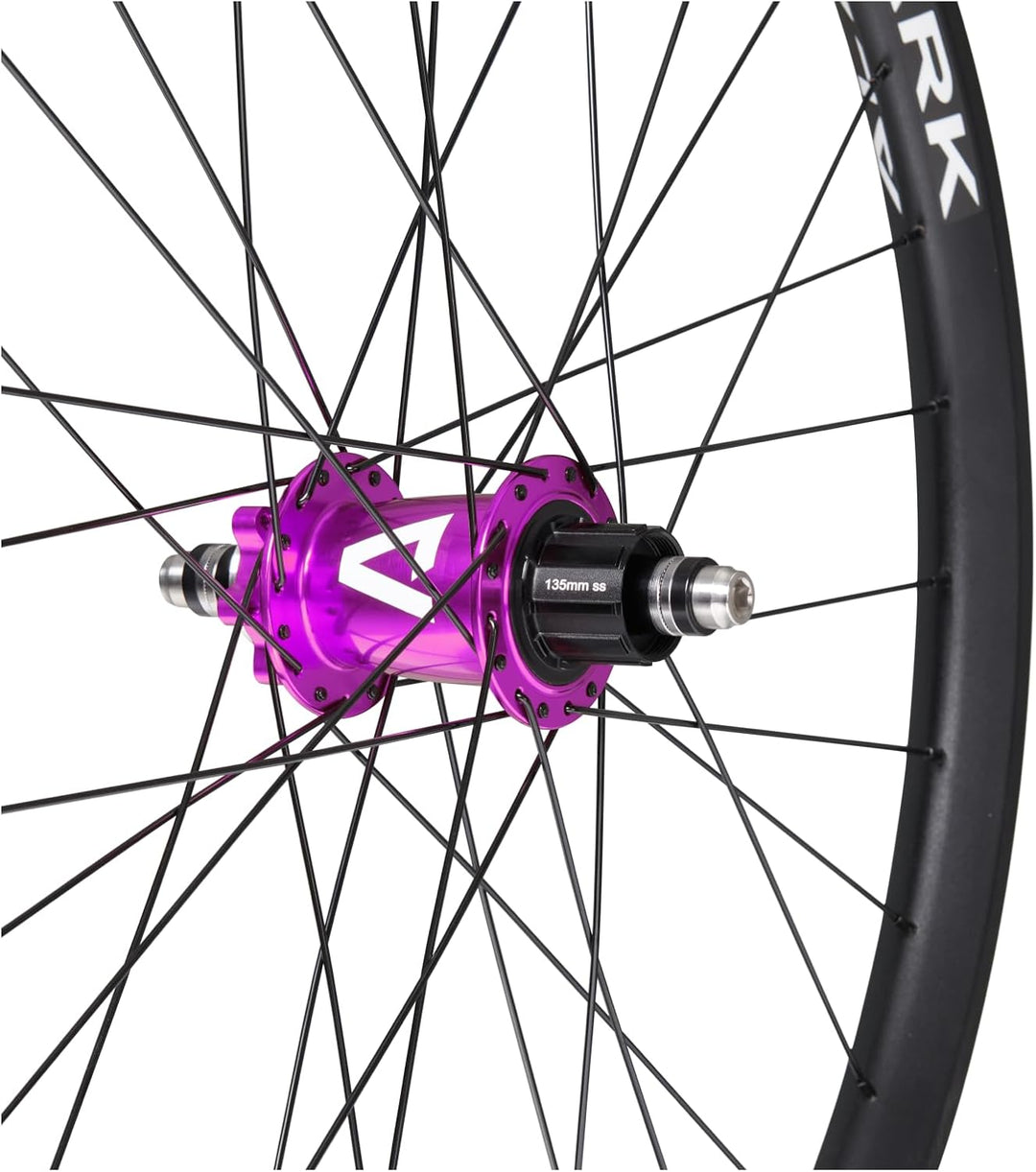 Alaudark Dirt Jump Bike Wheel D30 26" Double Wall Alloy 6-Bolts Disc Brake Mount with Alaudark Lark