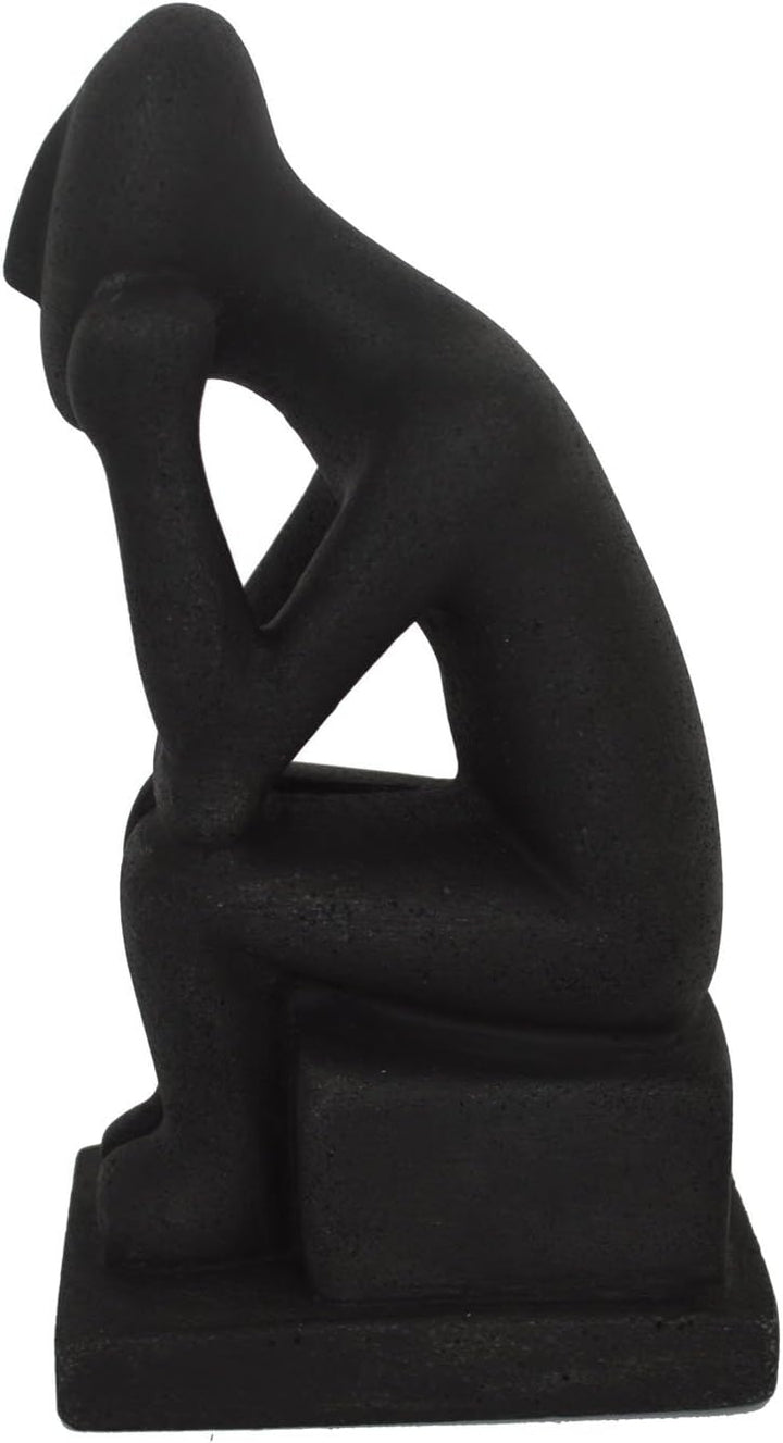 Estia Creations Thinking Man – Meditation Contemplation Figur – kykladische Kunst – Antiken Griechen