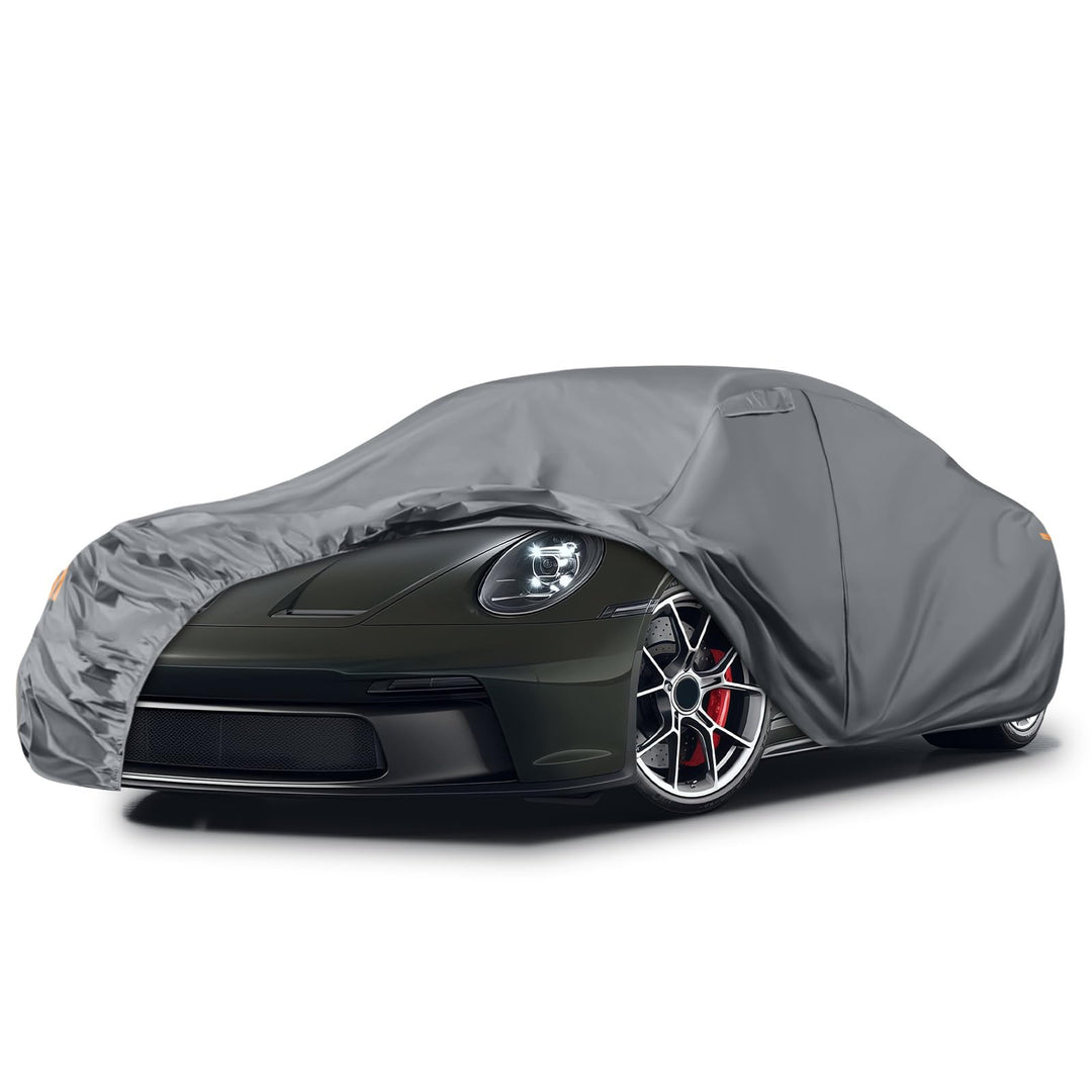 Autoabdeckung Wasserdicht für 1998-2025 Porsche 911 (991/992/996/997 Serie), Vollgarage Autoplane Au