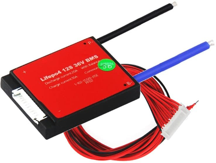 TECNOIOT 1 STÜCKE 12 S 36 V 20 A LiFePO4 Lithium Batterie Schutzplatine BMS PCB Board mit Balance 12