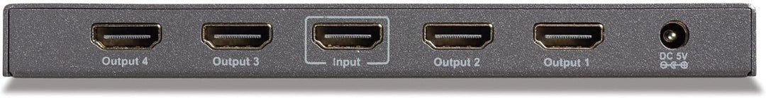 HDMI Splitter 4K60 - Marmitek Split 614 UHD 2.0 - 1 Ein / 4 Aus - Ultra HD - HDMI Verteiler - 3840 x