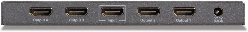 HDMI Splitter 4K60 - Marmitek Split 614 UHD 2.0 - 1 Ein / 4 Aus - Ultra HD - HDMI Verteiler - 3840 x