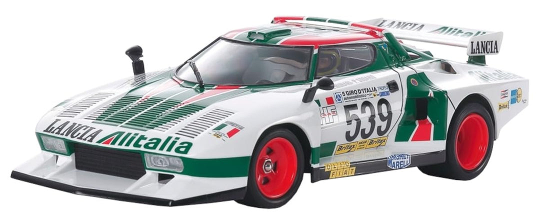 Tamiya 25210 1:24 Lancia Stratos Turbo - originalgetreue Nachbildung, Plastik Bausatz, Basteln, Mode
