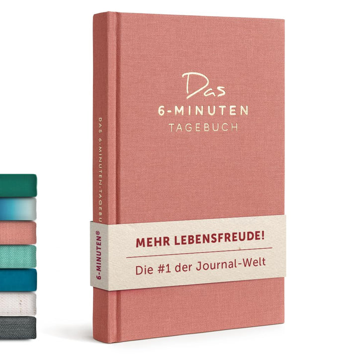 6-Minuten Tagebuch für Erwachsene 2025 (Das Original) - Dankbarkeitstagebuch, Wissenschaftlich Fundi
