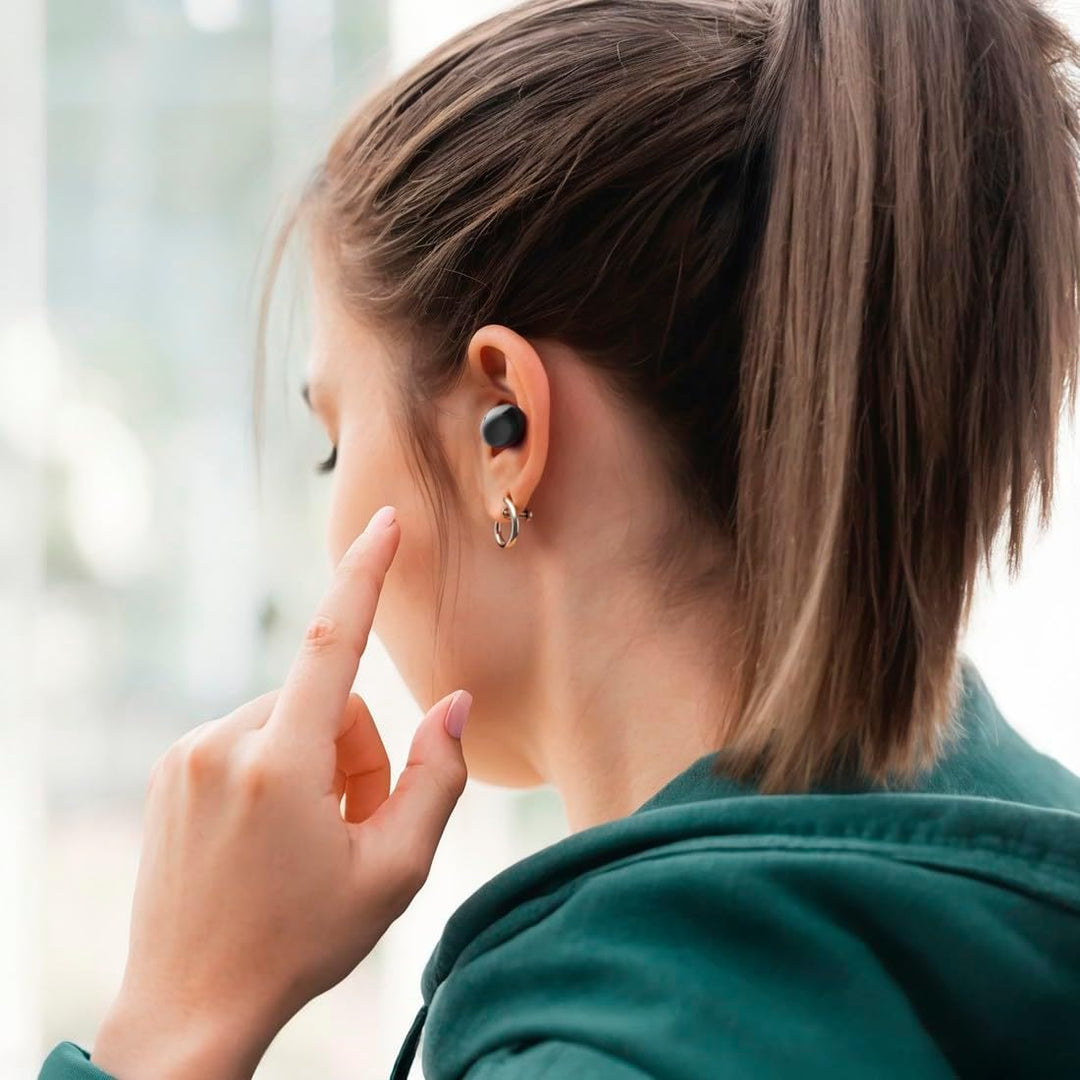 Hama Bluetooth Kopfhörer Freedom Buddy II (True Wireless, In Ear Kopfhörer, kabellos, 3 Equalizer, l