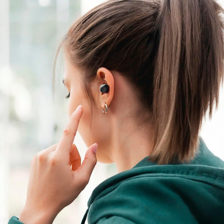 Hama Bluetooth Kopfhörer Freedom Buddy II (True Wireless, In Ear Kopfhörer, kabellos, 3 Equalizer, l