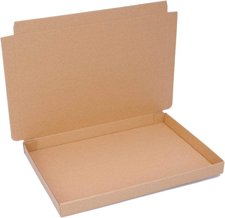 300 Faltschachteln Braun | 350 x 250 x 30mm - WP XS | Versandkarton DHL Karton Hermes DPD GLS Verpac