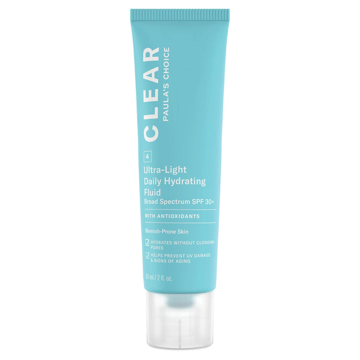 Paula's Choice CLEAR Tagescreme LSF 30 - Leichte Feuchtigkeitscreme für Unreine Haut mit Mitesser &