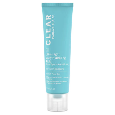 Paula's Choice CLEAR Tagescreme LSF 30 - Leichte Feuchtigkeitscreme für Unreine Haut mit Mitesser &