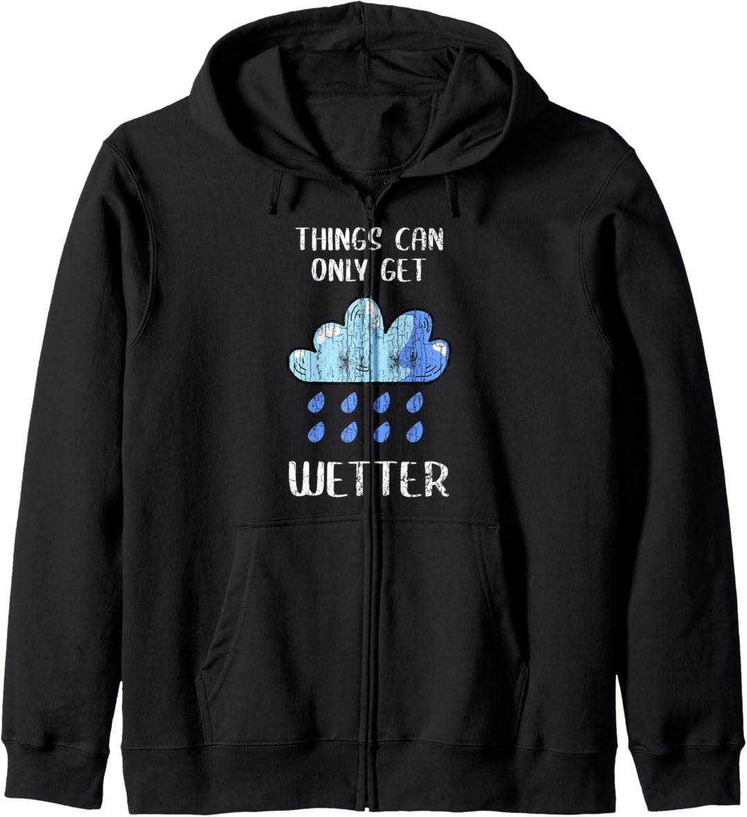 Lustiges, süsses Wolkendesign für ihn und sie zum Kapuzenjacke