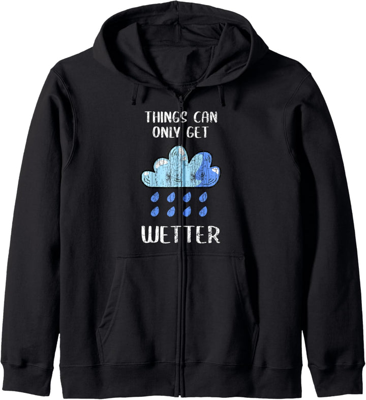 Lustiges, süsses Wolkendesign für ihn und sie zum Kapuzenjacke
