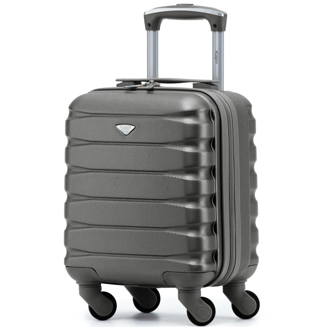 Flight Knight Leichte 4-Rad-abs-hartschalenkoffer Handgepack, Zugelassen Fur Uber 100 Fluggesellscha
