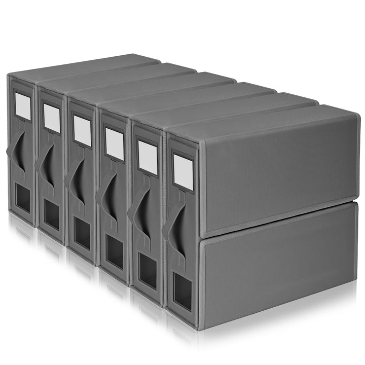 6 Stück Aufbewahrung Bettwäsche Organizer, Bettwäsche Aufbewahrungbox, Linen Bed Sheet Organiser Box