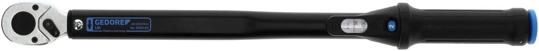 Drehmomentschlüssel 3550-20 UK 1/2 Zoll 40-200 Nm GEDORE, 1/2 Zoll 40-200 Nm