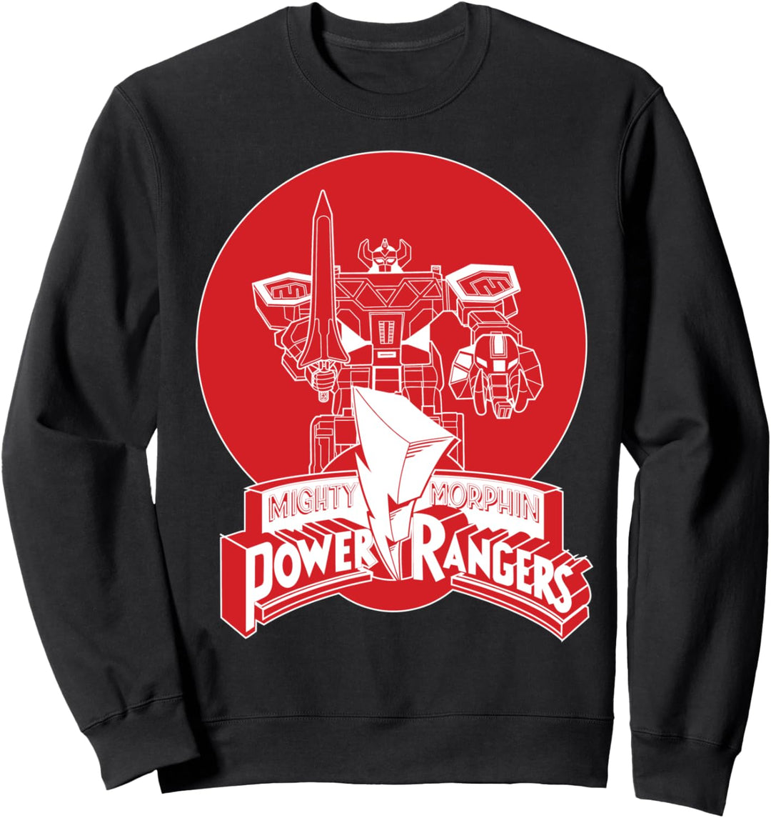 Power Rangers Logo Megazord Circle Sweatshirt