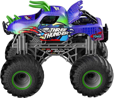 Revell Control Dino Truck I Ferngesteuerter MonsterTruck im Dino-Design I Mit LED-Beleuchtung und in