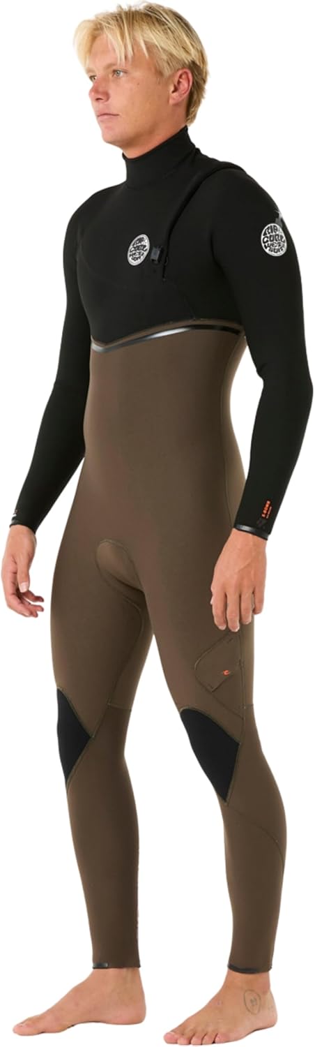 RIP CURL Herren E-Bomb 4/3mm Zip Free Wetsuit 14TMFS - Deep Rock, L