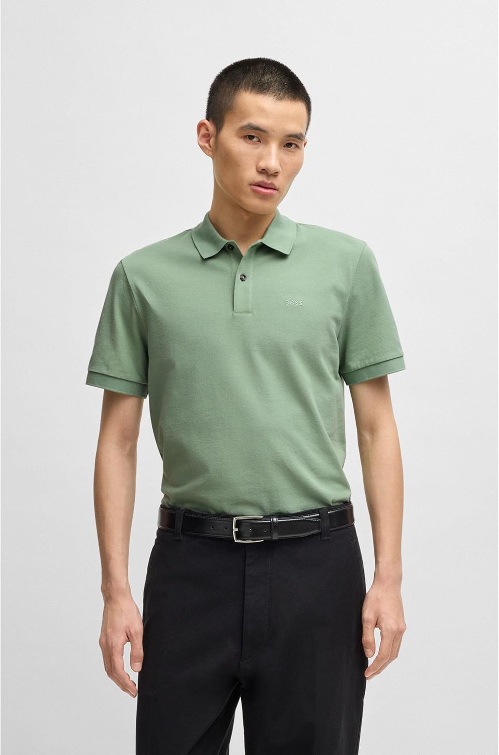 BOSS Herren Pallas 10241531 01, M Offenes Grün 373