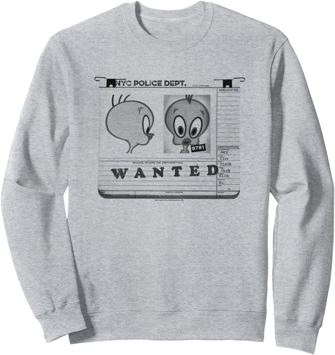 Looney Tunes Tweety Wanted Sweatshirt