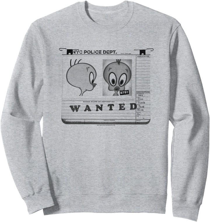 Looney Tunes Tweety Wanted Sweatshirt