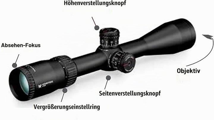 Vortex Diamondback Tactical 4 12x40 DBK 10025 Schwarz