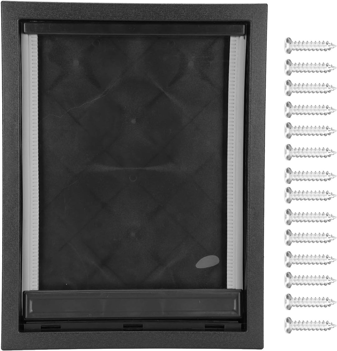 Hundeluke, Grosse Hundeklappe, Abnehmbare Installation Haustiertüre Eingebauter Magnet für Innen- od