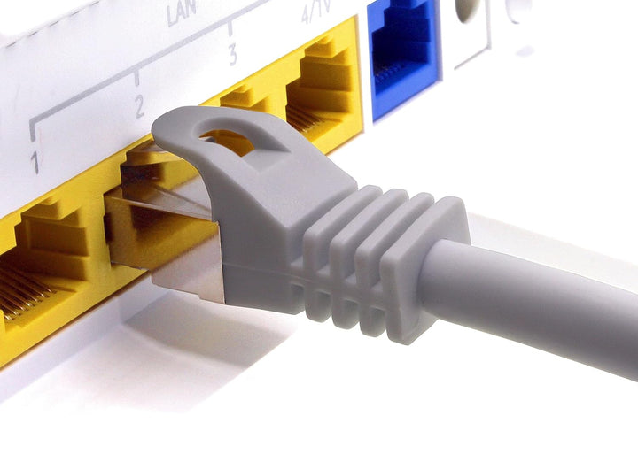 10x 0.25 M - CAT-7 Cat.7 Netzwerk-Kabel, Ethernet, Lan &amp; Patch Kabel RJ-45 SFTP 10GB/s - 10 Farben 1