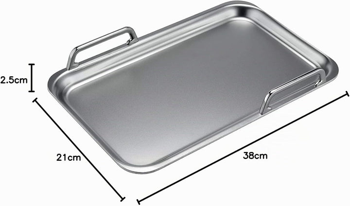 Bosch HEZ390512 Zubehör für Kochfelder, Teppan Yaki (gross), zur Zubereitung japanischer Küche, Made