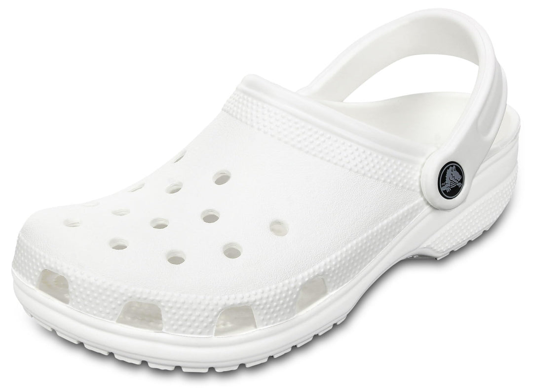 Crocs Unisex Classic (Best Sellers) Clogs 33/34 EU Weiss, 33/34 EU Weiss