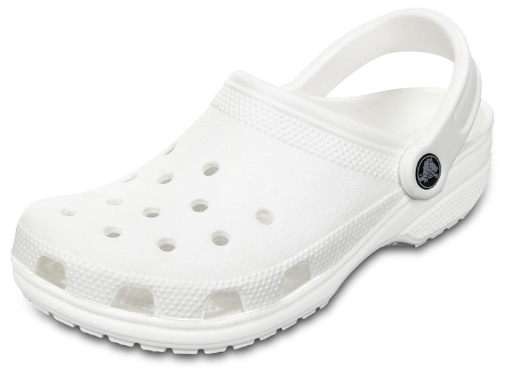 Crocs Unisex Classic (Best Sellers) Clogs 33/34 EU Weiss, 33/34 EU Weiss