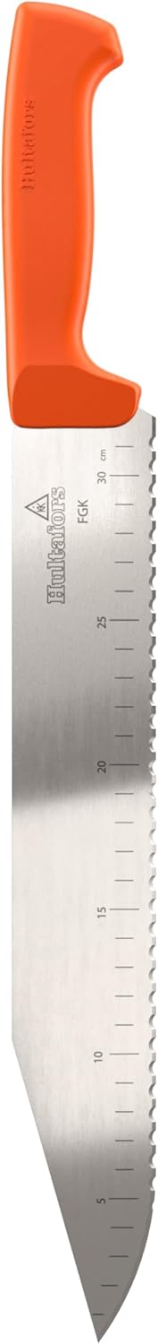 Hultafors Dämmstoffmesser aus japanischem Karbonstahl I 300mm x 50mm Klinge I I Inkl. Klingenschutz