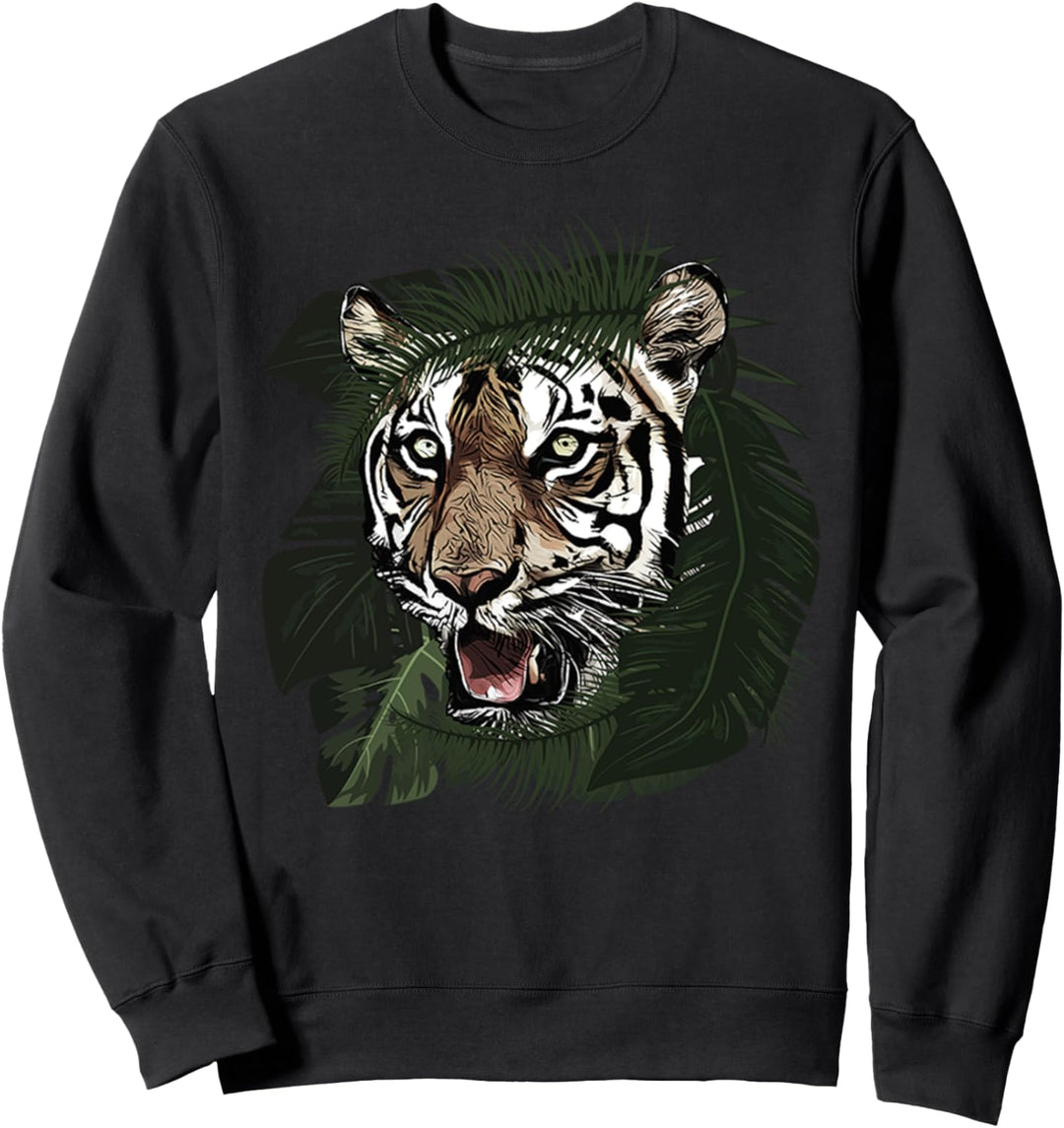 Tiger I Dschungelkatze I Raubkatze I Tiger Sweatshirt