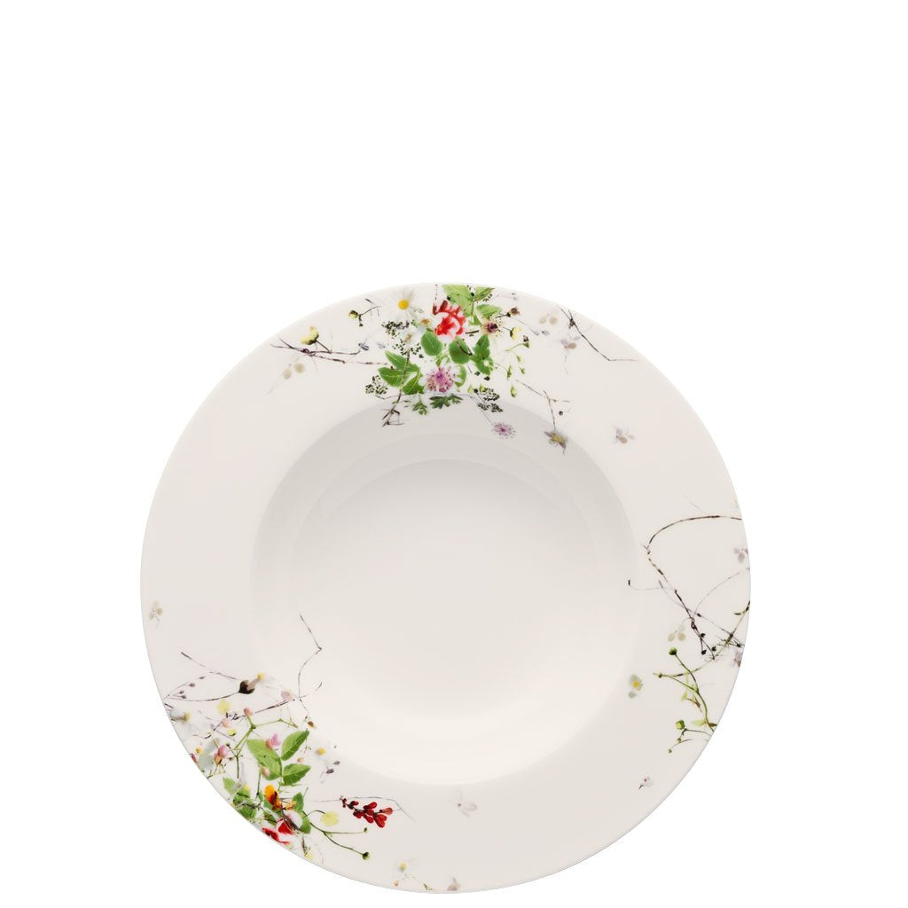 Rosenthal Brillance Fleurs Sauvages Suppenteller 23 cm Fahne 23 CM Mehrfarbig, 23 CM Mehrfarbig