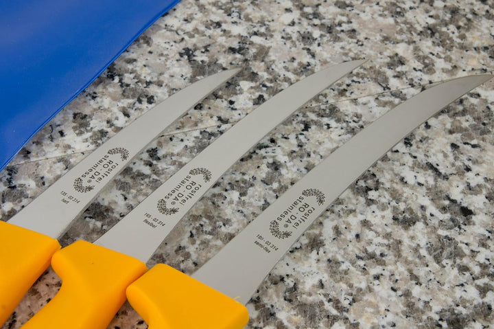 Ro-Da Schlachtermesser Set 4 4tlg. Ausbeinmesser Profi Qualität