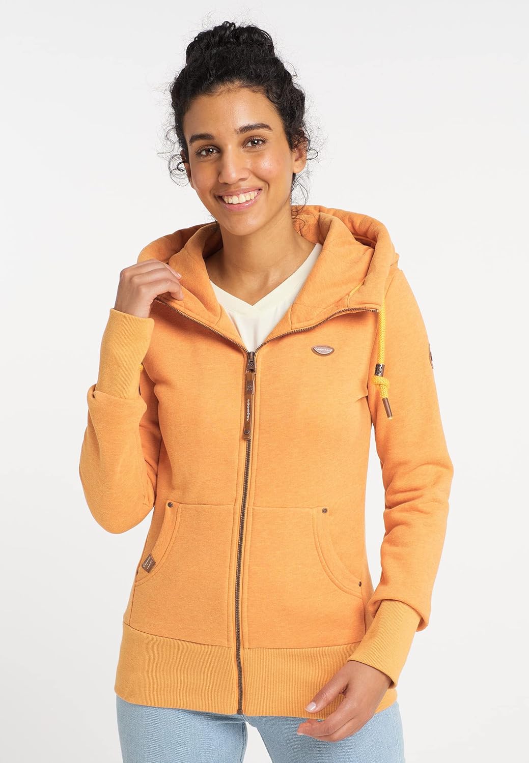 Ragwear NESKA Zip Damen Sweatshirt S Papaya, M