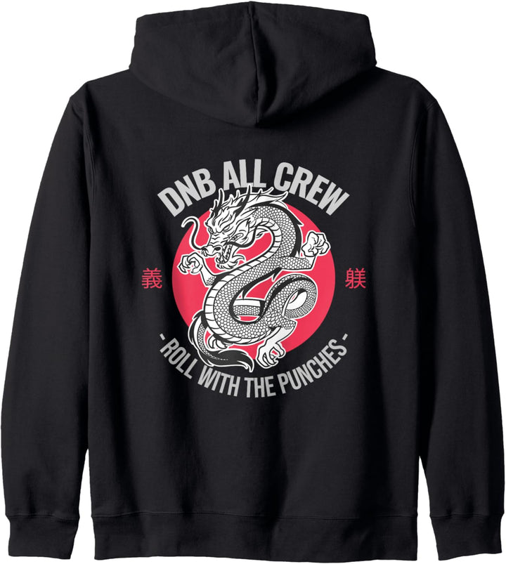 Drum & Bass Dragon Liquid Jungle Dubstep DnB Kapuzenjacke