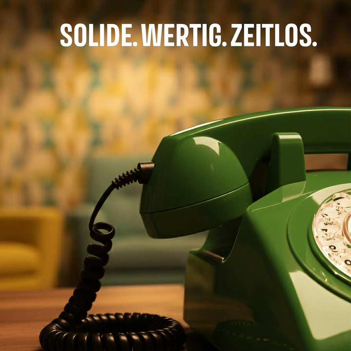 Retro Telefon Wählscheibe/Festnetztelefon Retro/Telefon mit Schnur/Telefon mit Wählscheibe/Telefon R