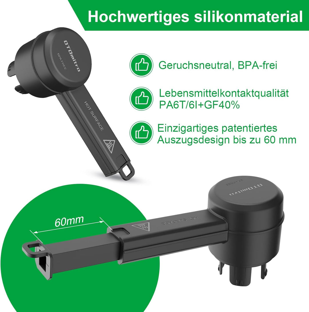 Dampfumleiter für Monsieur Cuisine Connect und Smart, Dampfableiter für Küchen Hängeschränke Schutz,