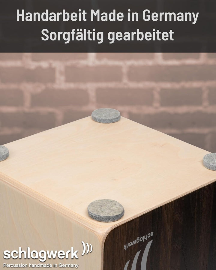 Schlagwerk Cajon 2 in One CP 408 (Dark Oak) Dunkle Eiche, Dunkle Eiche