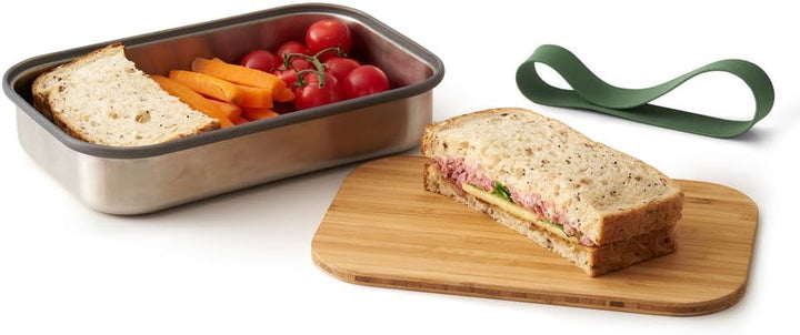 Edelstahl Sandwich 900 ml Olive, 900 ml Olive