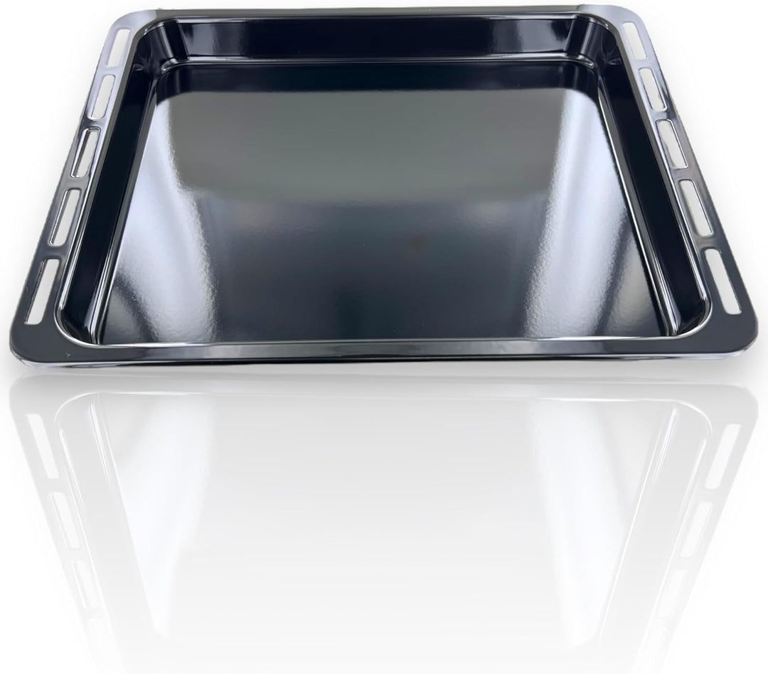 DL-pro Backblech 450x375x43 für Whirlpool Ignis Bauknecht 481010657928 Fettpfanne emailliert tief fü