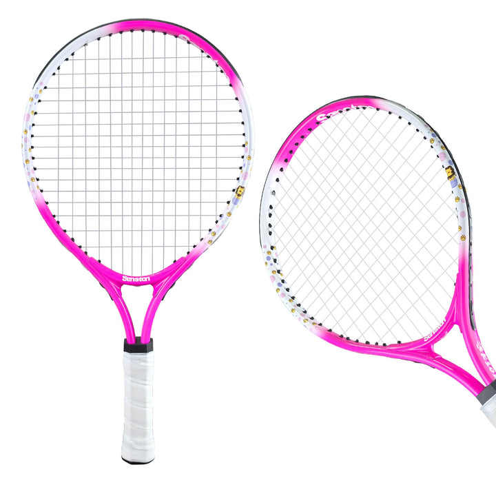 Senston Tennisschläger 17/23 Zoll Tennis Racket für Jugendliche– Leicht, Langlebig, Einfach zu greif