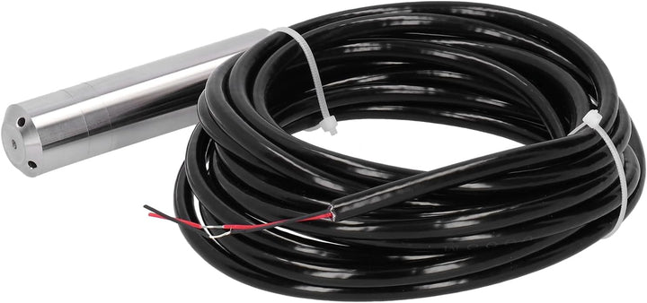 YB‑2J‑F Füllstandsmessumformer mit 5 M Kabel Wasser Füllstandssensor Detektor 12‑32 VDC 4‑20 MA(0-2m